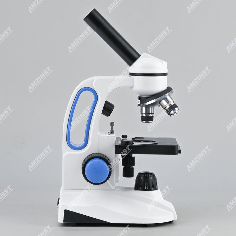 NK-T27 40x-400x Monocular Biological Microscope With Carrying Handle NK-T27 40x-400x Monocular Biological Microscope With Carrying Handle