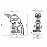 Прямой флуоресцентный микроскоп серии NK-X30FLE со светодиодной лампой  Прямой флуоресцентный микроскоп серии NK-X30FLE со светодиодной лампой