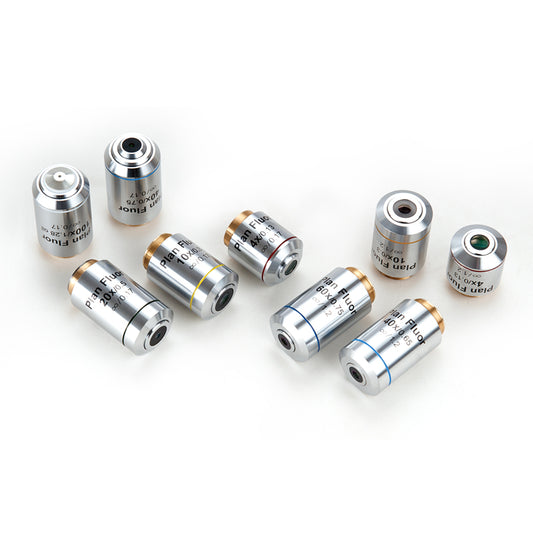 X-SF infinity semi-apochromatic fluorescence objectives