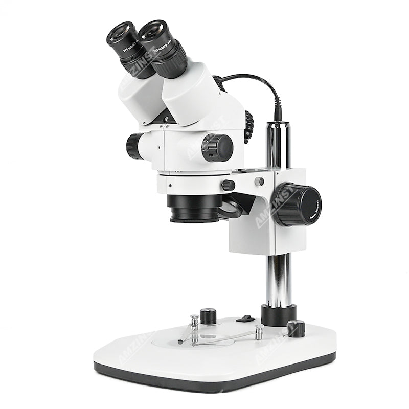 NZM0745B-D5L 0.7X-4.5X Zoom Binocular Stereo Microscope NZM0745B-D5L 0.7X-4.5X Zoom Binocular Stereo Microscope