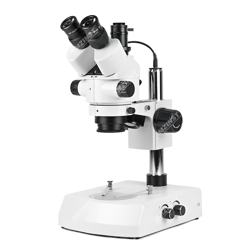NZM0745T-D2 0.7X-4.5X Zoom Trinocular Stereo Microscope NZM0745T-D2 0.7X-4.5X Zoom Trinocular Stereo Microscope