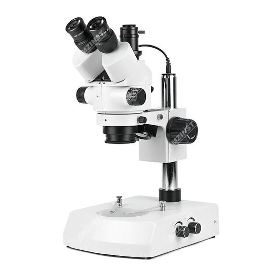 NZM0745T-D2 0.7X-4.5X Zoom Trinocular Stereo Microscope