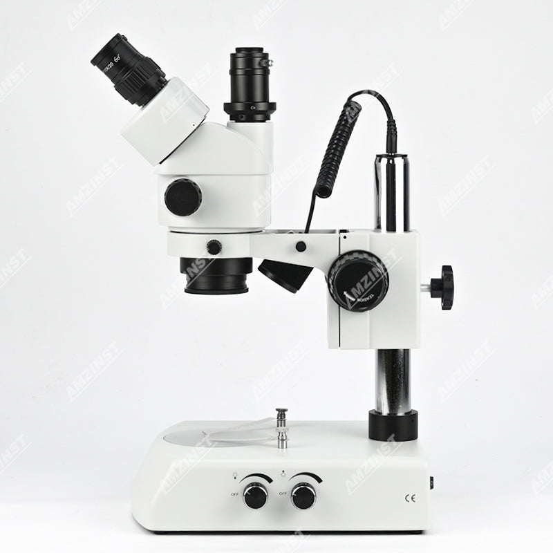 NZM0745T-D2 0.7X-4.5X Zoom Trinocular Stereo Microscope NZM0745T-D2 0.7X-4.5X Zoom Trinocular Stereo Microscope