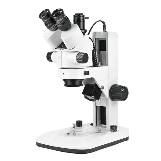 NZM0745T-D6 0.7X-4.5X Zoom Trinocular Stereo Microscope