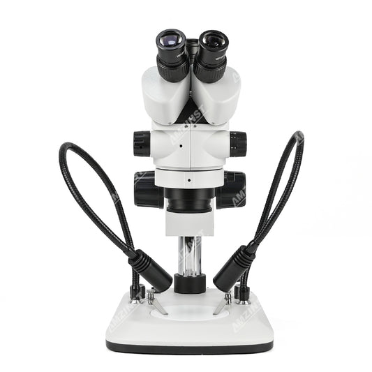 Стереомикроскоп NZM0745T-D9 с увеличением 0,7X-4,5X и двойным осветителем