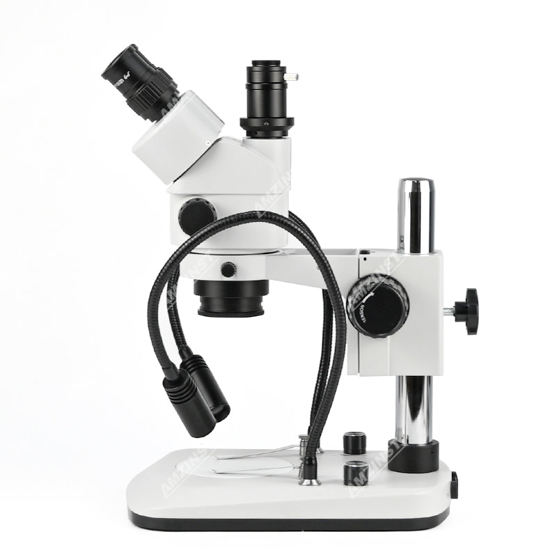 Стереомикроскоп NZM0745T-D9 с увеличением 0,7X-4,5X и двойным осветителем Стереомикроскоп NZM0745T-D9 с увеличением 0,7X-4,5X и двойным осветителем