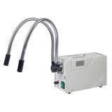 OFH-150 150 Вт галогенный холодноволоконный двойной осветитель для микроскопа с гибкой шеей OFH-150 150 Вт галогенный холодноволоконный двойной осветитель для микроскопа с гибкой шеей