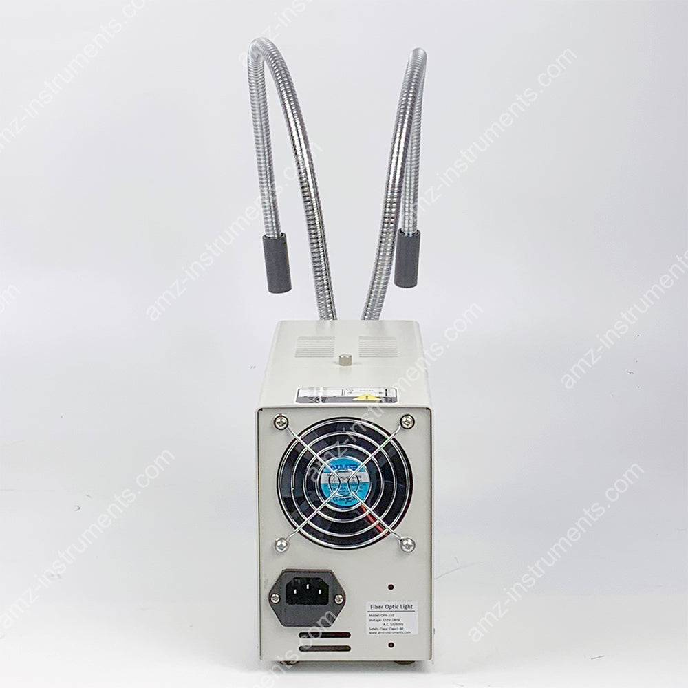 OFH-150 150 Вт галогенный холодноволоконный двойной осветитель для микроскопа с гибкой шеей OFH-150 150 Вт галогенный холодноволоконный двойной осветитель для микроскопа с гибкой шеей