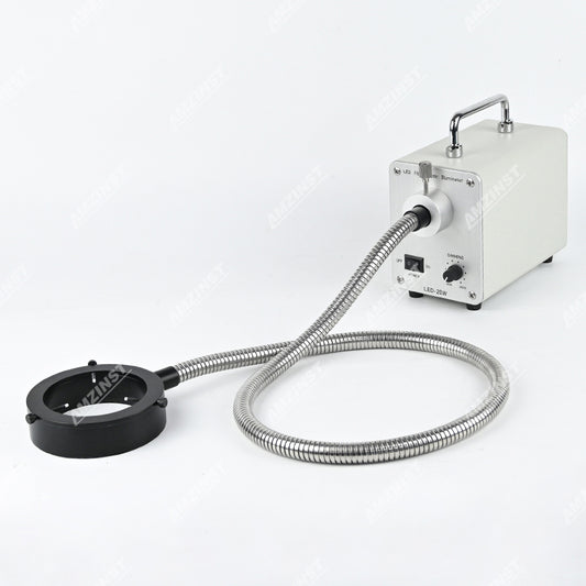 OFL-20CRE 20 Вт волоконно-оптический микроскоп с кольцевым светильником и внутренним диаметром 83 мм