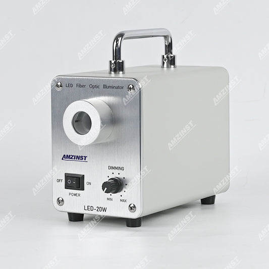 OFL-20CR 20 Вт волоконно-оптический микроскоп O-Ring Light Illuminator с внутренним диаметром 58,53 мм