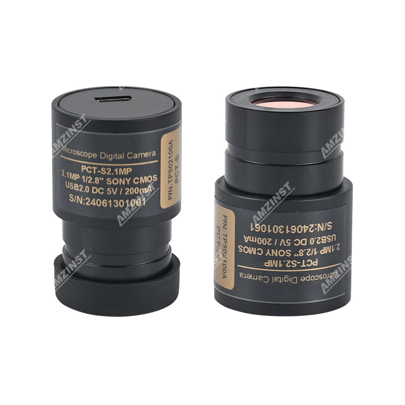 PCT-S Series USB 2.0 Color CMOS Digital Eyepiece Microscope Camera PCT-S Series USB 2.0 Color CMOS Digital Eyepiece Microscope Camera