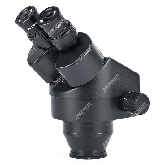 SZM-0745BHR 7x-45x Black Binocular Zoom Stereo Microscope Head