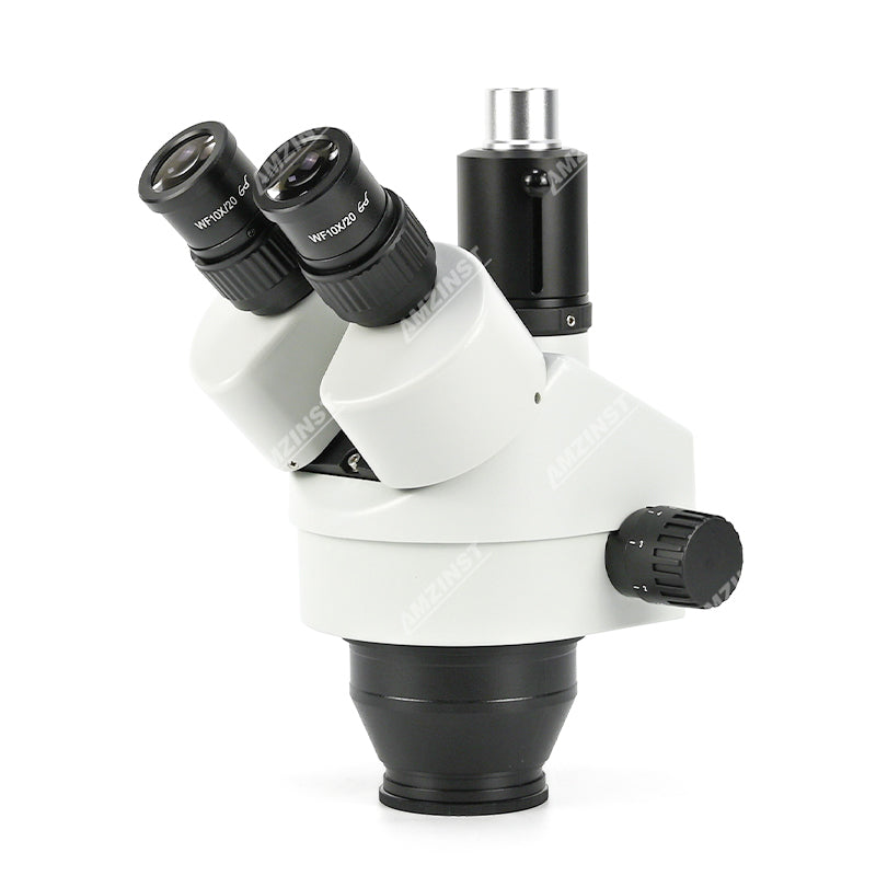 SZM-0745THX 7x-45x Trinocular Zoom Stereo Microscope Head with Lever SZM-0745THX 7x-45x Trinocular Zoom Stereo Microscope Head with Lever