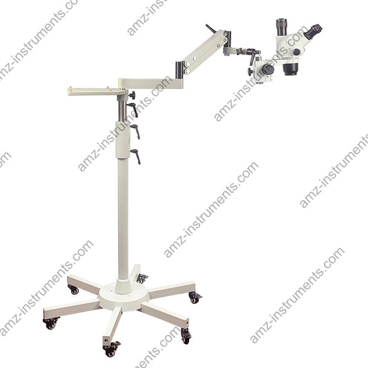 ZM-65WG2 Dental Microscope With Flexible Universal Pulley Stand