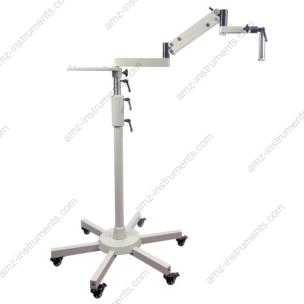 T-P14G2 Articulating Arm Stand With Heavy-duty Floor Rolling Stand T-P14G2 Articulating Arm Stand With Heavy-duty Floor Rolling Stand