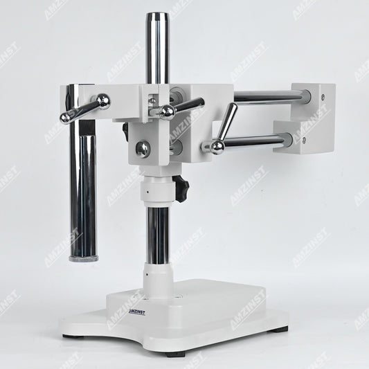 T-P2W Dual Arm Ball-Bearing Microscope Boom Stand With Heavy Duty
