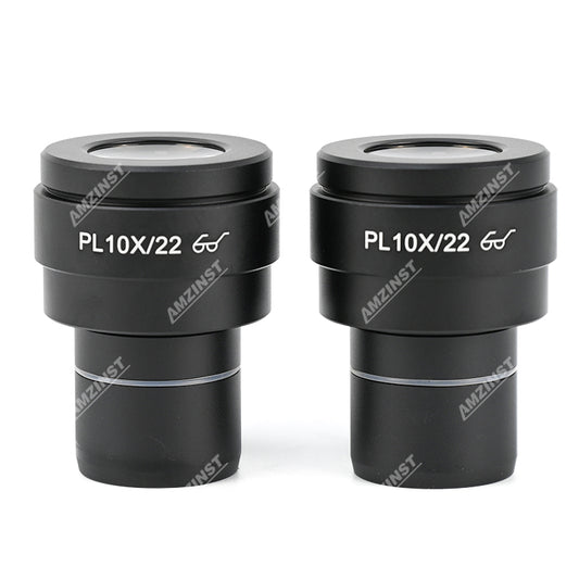 X40-10X22 High Eye-point Wide Field Plan Eyepiece PL10X/22mm