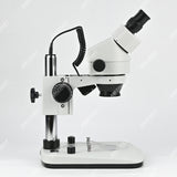 Бинокулярный стереомикроскоп ZM-2BD5L с увеличением 0,7X-4,5X Бинокулярный стереомикроскоп ZM-2BD5L с увеличением 0,7X-4,5X