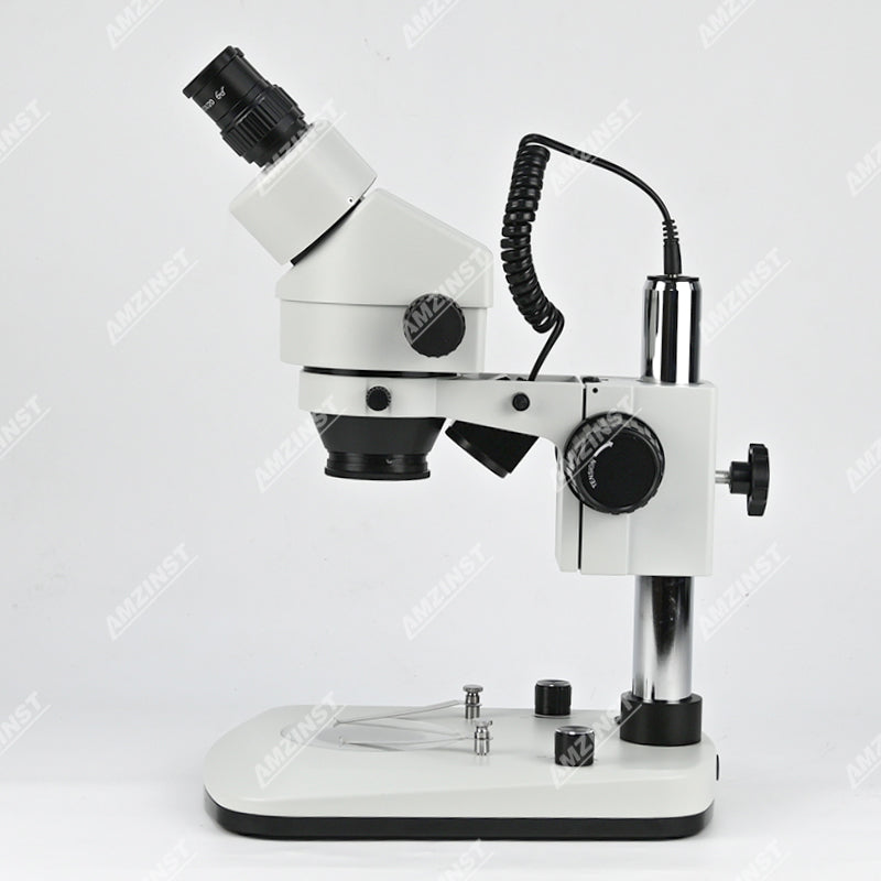 Бинокулярный стереомикроскоп ZM-2BD5L с увеличением 0,7X-4,5X Бинокулярный стереомикроскоп ZM-2BD5L с увеличением 0,7X-4,5X