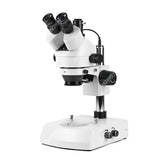 Тринокулярный стереомикроскоп ZM-2TD2 с увеличением 0,7X-4,5X Тринокулярный стереомикроскоп ZM-2TD2 с увеличением 0,7X-4,5X