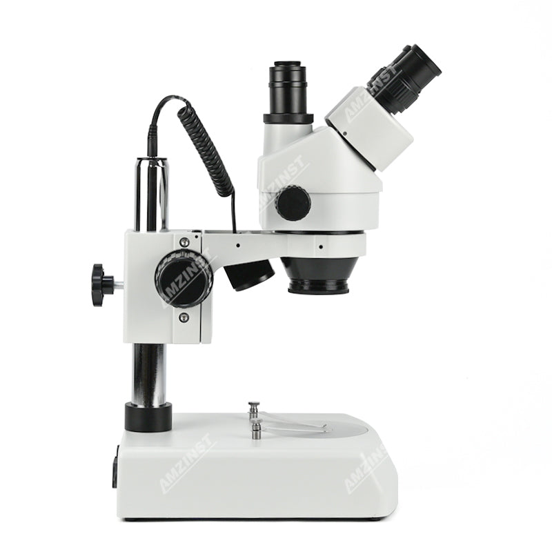 Тринокулярный стереомикроскоп ZM-2TD2 с увеличением 0,7X-4,5X Тринокулярный стереомикроскоп ZM-2TD2 с увеличением 0,7X-4,5X