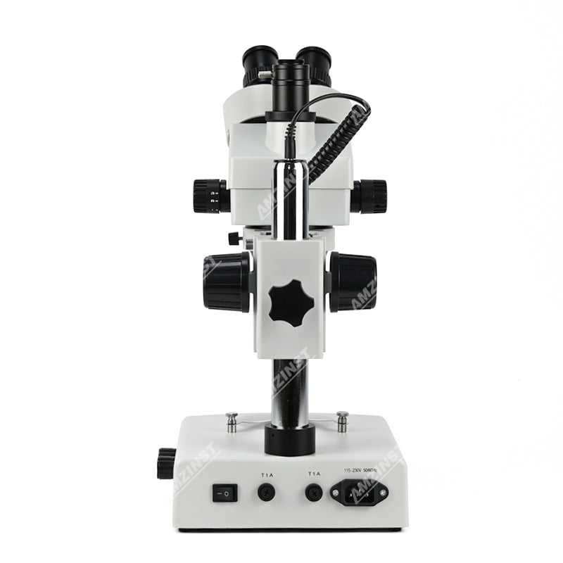 Тринокулярный стереомикроскоп ZM-2TD2 с увеличением 0,7X-4,5X Тринокулярный стереомикроскоп ZM-2TD2 с увеличением 0,7X-4,5X