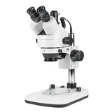 Тринокулярный стереомикроскоп ZM-2TD5L с увеличением 0,7X-4,5X Тринокулярный стереомикроскоп ZM-2TD5L с увеличением 0,7X-4,5X