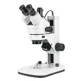Тринокулярный стереомикроскоп ZM-2TD6 с увеличением 0,7X-4,5X Тринокулярный стереомикроскоп ZM-2TD6 с увеличением 0,7X-4,5X