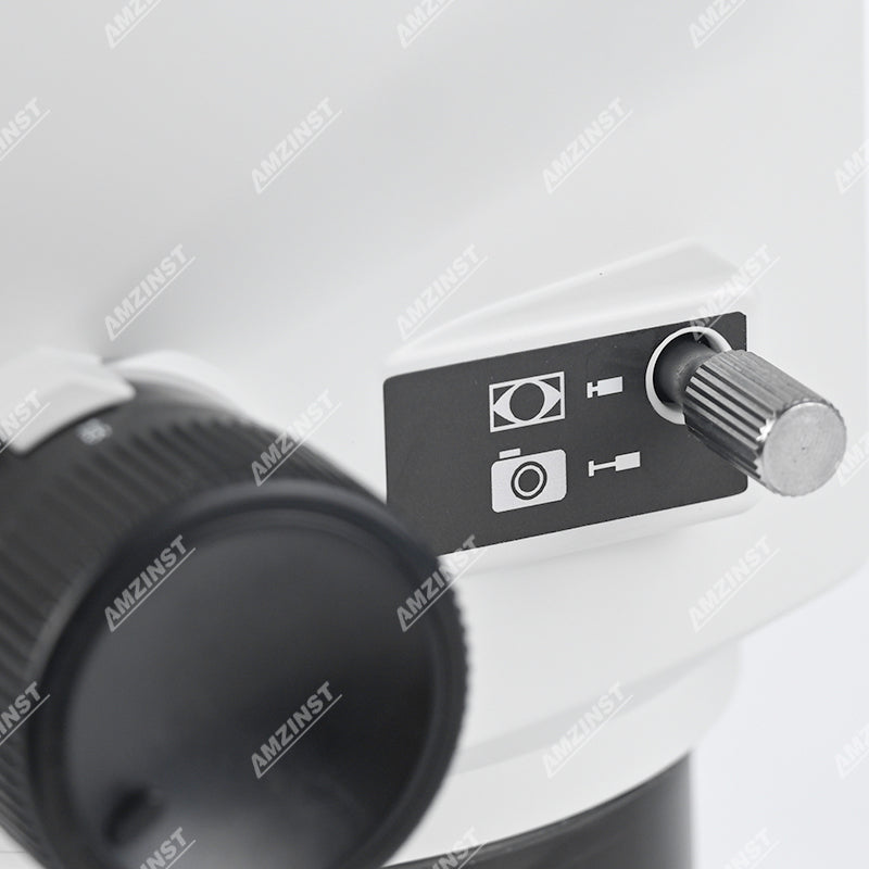 ZM-6552TH Greenough Zoom 0.65X-5.2X Trinocular Stereo Microscope Body With Light Split Optional ZM-6552TH Greenough Zoom 0.65X-5.2X Trinocular Stereo Microscope Body With Light Split Optional