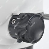 ZM-6552TH Greenough Zoom 0.65X-5.2X Trinocular Stereo Microscope Body With Light Split Optional ZM-6552TH Greenough Zoom 0.65X-5.2X Trinocular Stereo Microscope Body With Light Split Optional