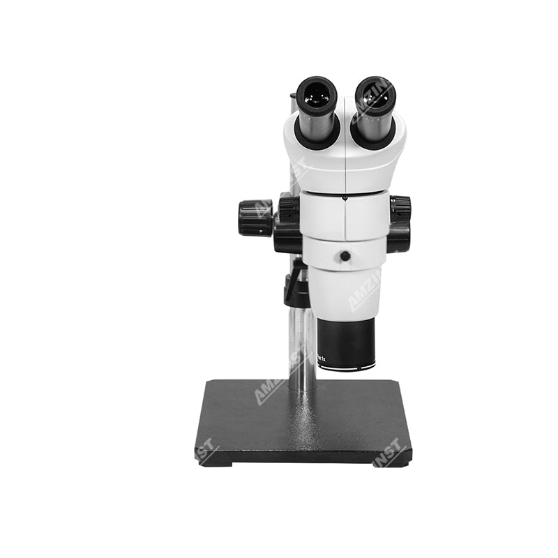 Бинокулярный стереомикроскоп серии ZM-80BP4 с параллельным увеличением и однорычажной стойкой T-P4  Бинокулярный стереомикроскоп серии ZM-80BP4 с параллельным увеличением и однорычажной стойкой T-P4