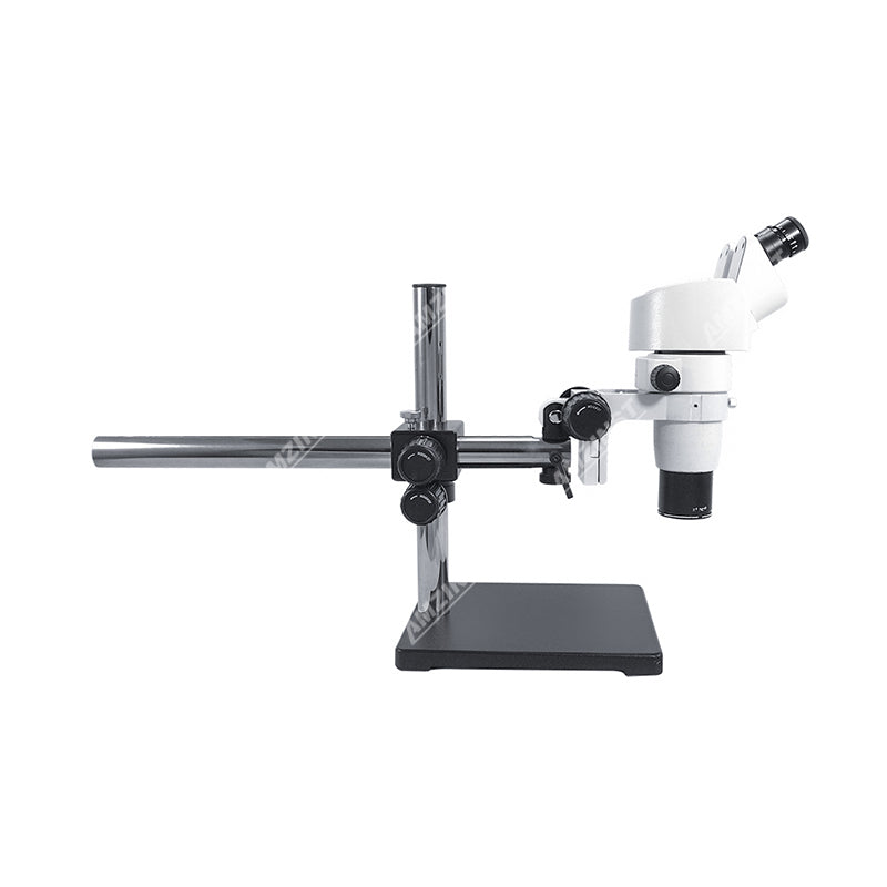 Стереомикроскоп ZM-80NBP4 серии Infinity Parallel Optical System с однорычажным штативом T-P4  Стереомикроскоп ZM-80NBP4 серии Infinity Parallel Optical System с однорычажным штативом T-P4