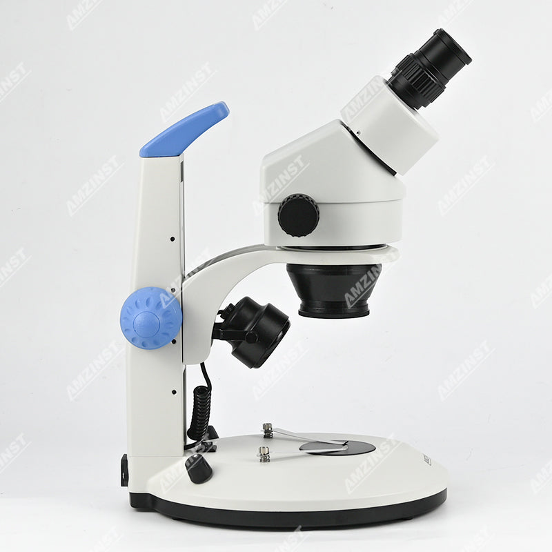 Бинокулярный стереомикроскоп ZM0745B-D12 с увеличением 0,7X-4,5X и ручкой для переноски Бинокулярный стереомикроскоп ZM0745B-D12 с увеличением 0,7X-4,5X и ручкой для переноски