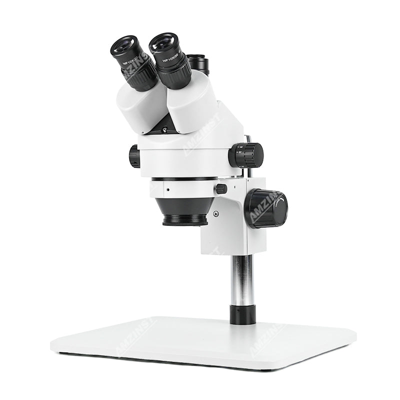 Тринокулярный стереомикроскоп ZM0745T-L1 с увеличением 0,7–4,5X Тринокулярный стереомикроскоп ZM0745T-L1 с увеличением 0,7–4,5X