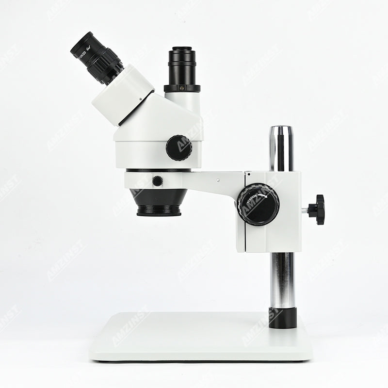 Тринокулярный стереомикроскоп ZM0745T-L1 с увеличением 0,7–4,5X Тринокулярный стереомикроскоп ZM0745T-L1 с увеличением 0,7–4,5X