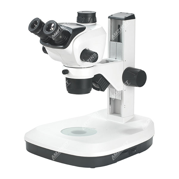ZM6847T-E2L 0.68X-4.7X Greenough Trinocular Stereo Microscope With Reflecting & Transmitting Illumination ZM6847T-E2L 0.68X-4.7X Greenough Trinocular Stereo Microscope With Reflecting & Transmitting Illumination