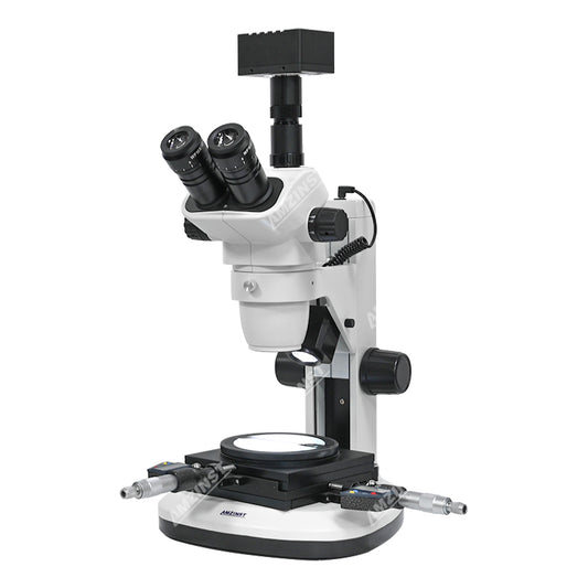 ZM6745T-D3D 0.67X-4.5X Trinocular Stereo Microscope With 4K Camera 8MP