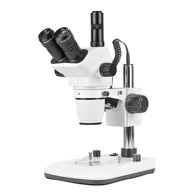 ZM6745T-D5L 0.67-4.5XZoom Trinocular Stereo Microscope ZM6745T-D5L 0.67-4.5XZoom Trinocular Stereo Microscope