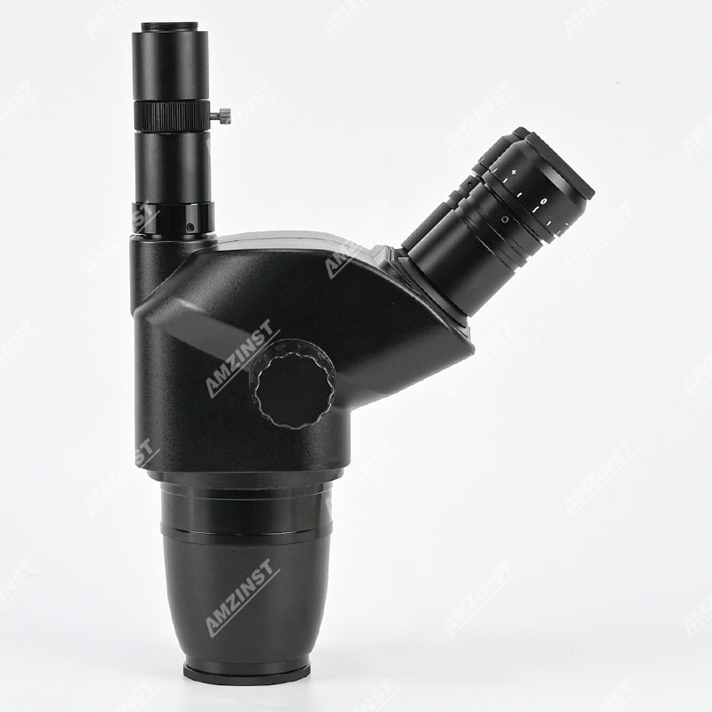 ZM-6745THR 6.7x-45x Simul-Focal Trinocular Stereo Zoom Black Microscope Body ZM-6745THR 6.7x-45x Simul-Focal Trinocular Stereo Zoom Black Microscope Body