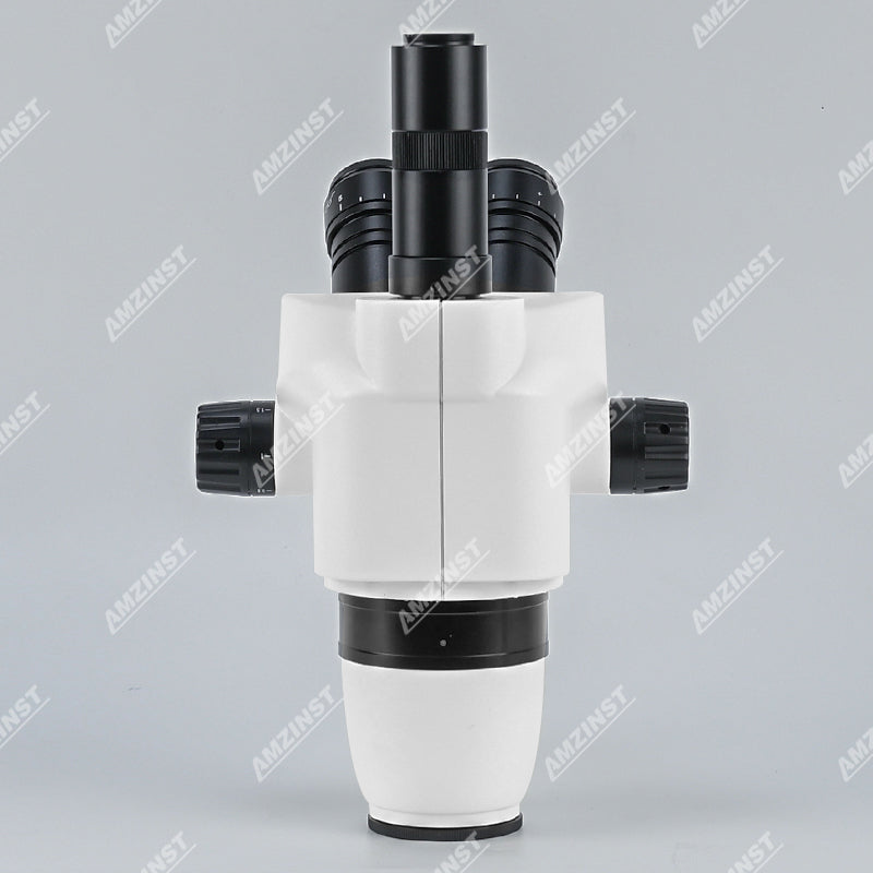 ZM-6745TH 6.7x-45x Simul-Focal Trinocular Stereo Zoom Microscope Head ZM-6745TH 6.7x-45x Simul-Focal Trinocular Stereo Zoom Microscope Head