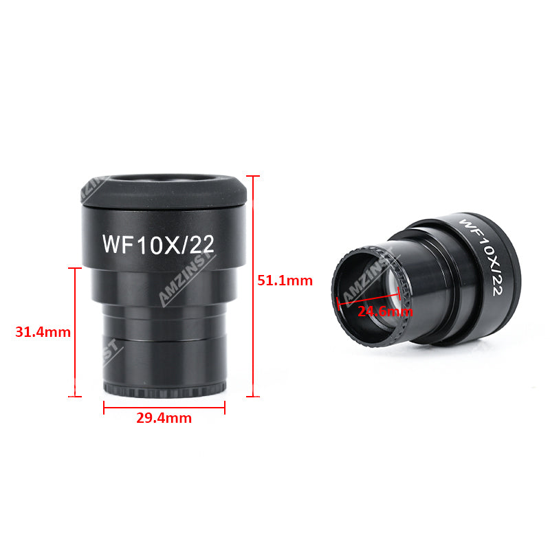 ZM80-10EXR 10X/22mm Focusing Microscope Eyepiece with Micrometer ZM80-10EXR 10X/22mm Focusing Microscope Eyepiece with Micrometer