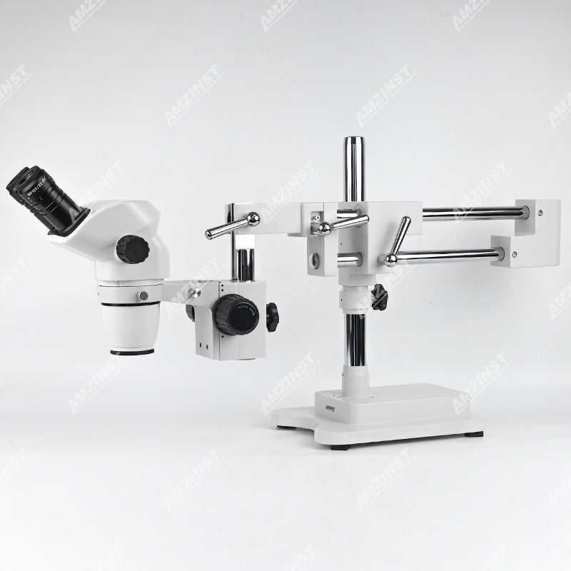 ZMG-3BP2 0.67x-4.5x бинокулярный стереомикроскоп Greenough с двухрычажной стойкой ZMG-3BP2 0.67x-4.5x бинокулярный стереомикроскоп Greenough с двухрычажной стойкой