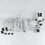 ZMG-3TP2 0.67x-4.5x тринокулярный стереомикроскоп Greenough с двухрычажной стойкой ZMG-3TP2 0.67x-4.5x тринокулярный стереомикроскоп Greenough с двухрычажной стойкой