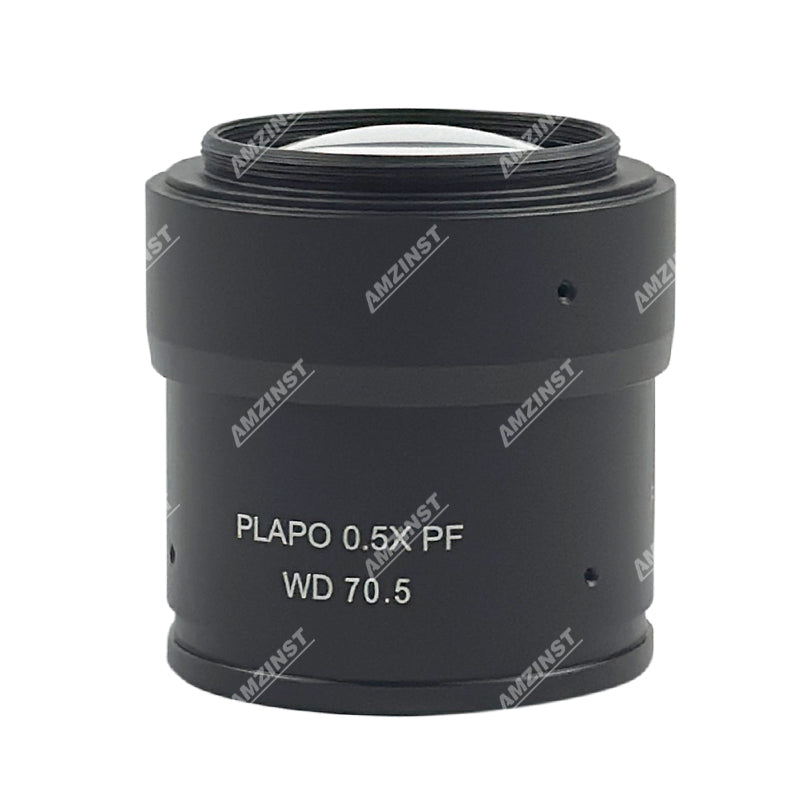 Objetivo acromático ZMX12-M05X 0,5X Objetivo acromático ZMX12-M05X 0,5X