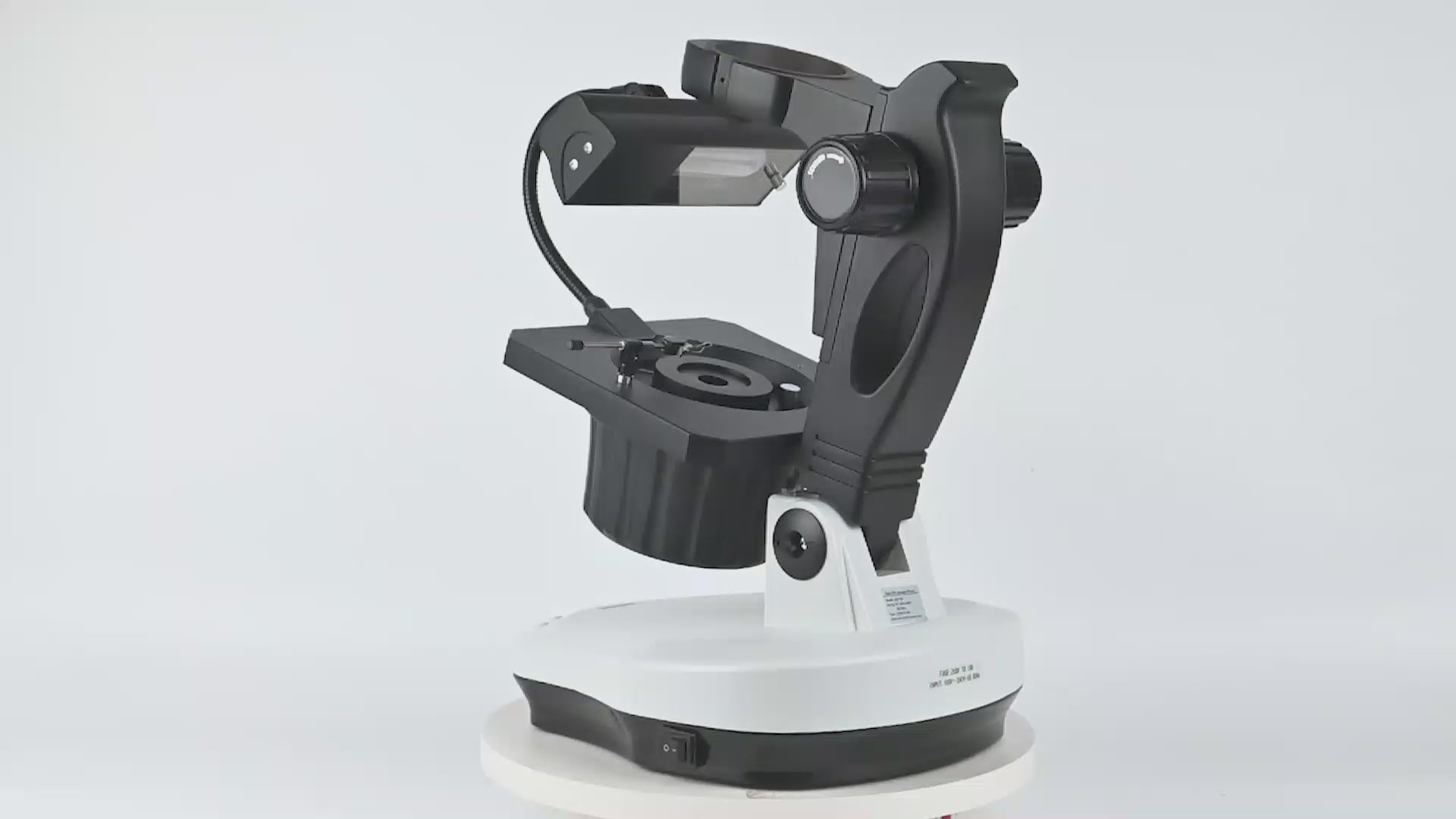 ASZ-GST Professional Gemology Microscope Stand with Reflected 7W Fluorescent Lamp ASZ-GST Professional Gemology Microscope Stand with Reflected 7W Fluorescent Lamp