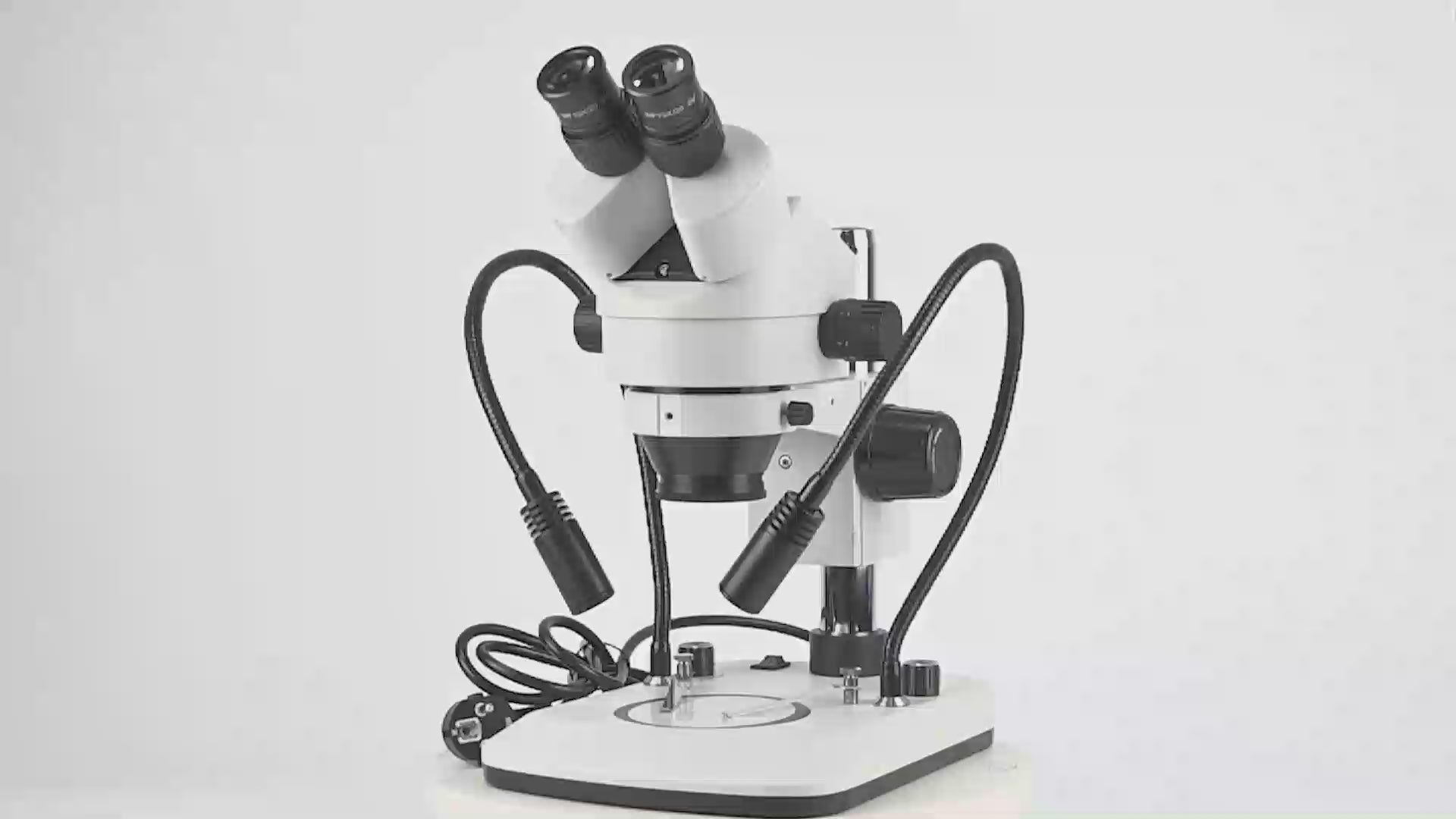 ZM0745B-D9 Стереомикроскоп с увеличением 0,7X-4,5X и источником света с двумя гибкими стойками ZM0745B-D9 Стереомикроскоп с увеличением 0,7X-4,5X и источником света с двумя гибкими стойками