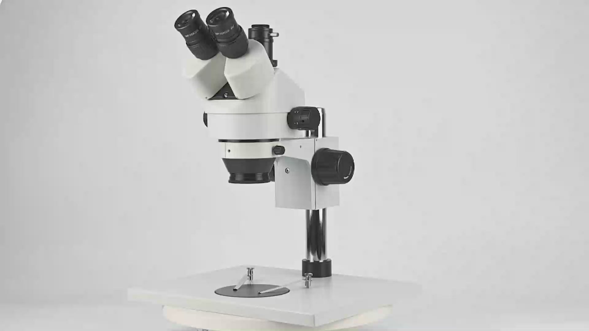 ZM0745T-L2 0.7X-4.5X Zoom Trinocular Stereo Microscope ZM0745T-L2 0.7X-4.5X Zoom Trinocular Stereo Microscope