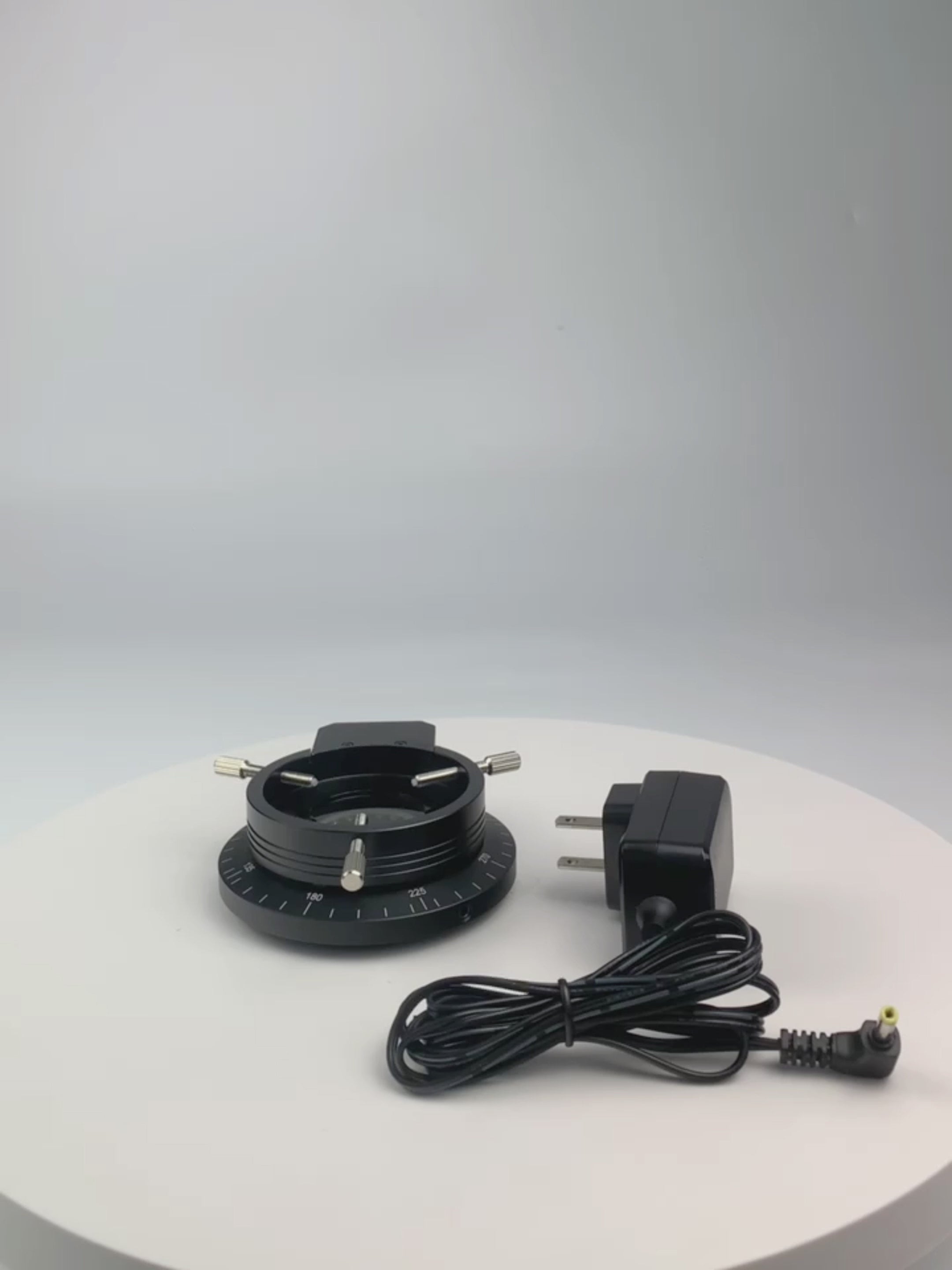 Светодиодный поляризованный кольцевой светильник LED-120HP с внутренним диаметром 62 мм для стереомикроскопа Светодиодный поляризованный кольцевой светильник LED-120HP с внутренним диаметром 62 мм для стереомикроскопа