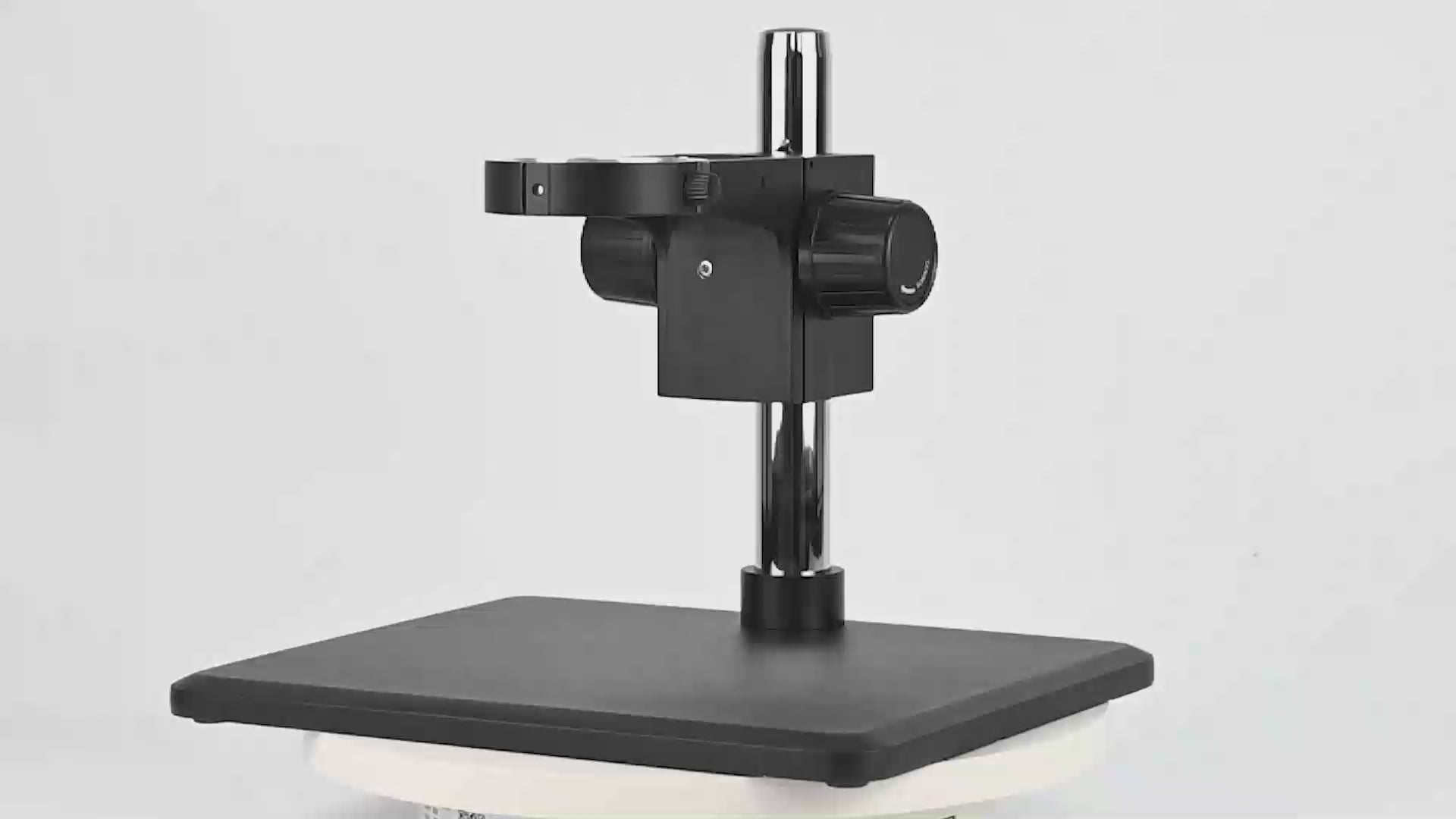 B3 Black Large Base Microscope Post Stand With 76mm Inner Diameter body holder B3 Black Large Base Microscope Post Stand With 76mm Inner Diameter body holder