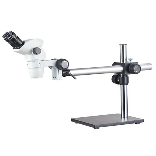 ZMG-3BP4 0.67x-4.5x Greenough Binocular Stereo Microscope With Single Arm Boom Stand